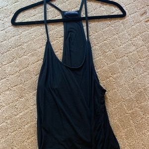 Plain black brandy Melville tank top